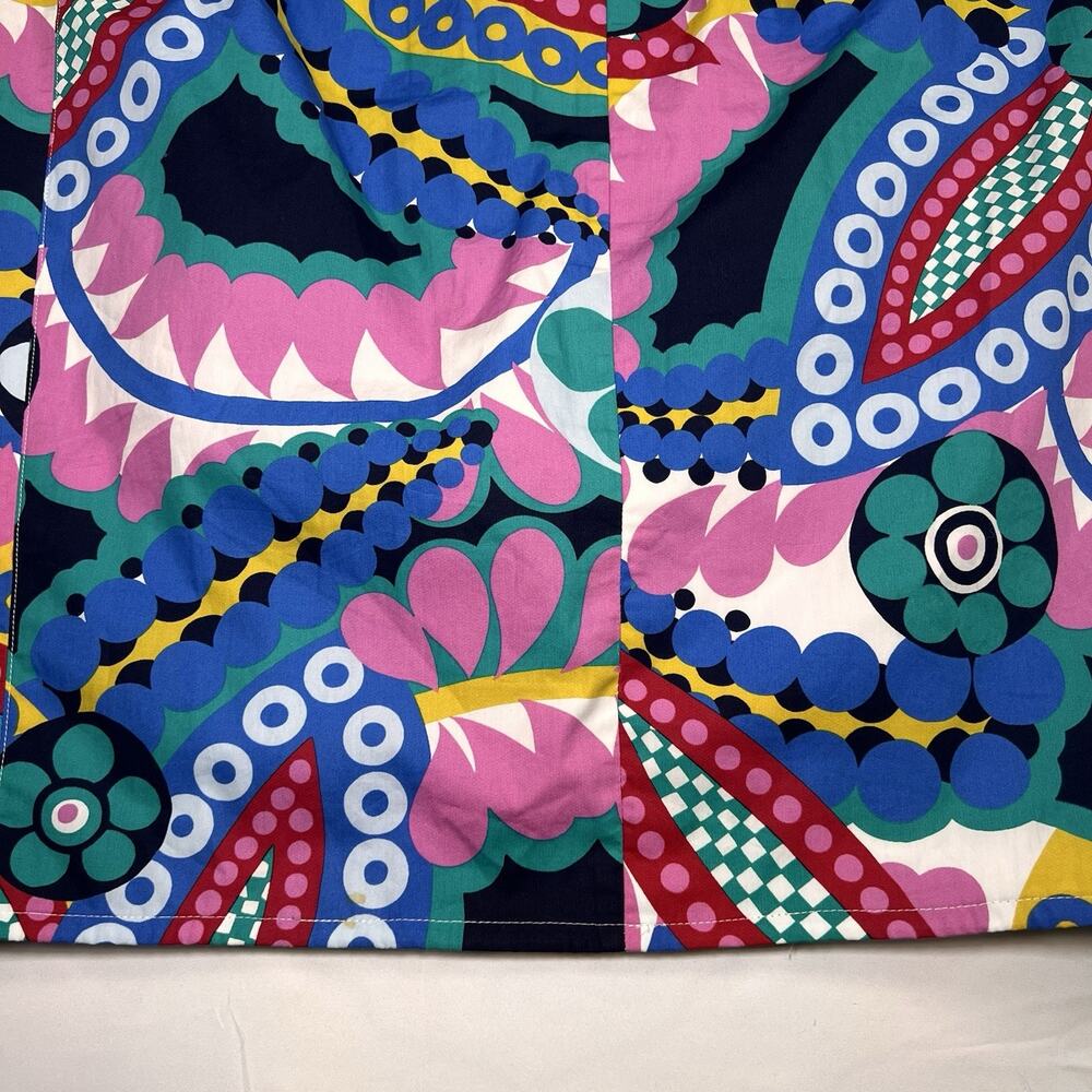 J.Crew Skirt Size 6 Ratti Kaleidoscope Floral Multicolor Tie-back Tulip L7939 - Picture 11 of 13